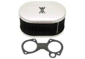 1 x  DCOE stijl sportluchtfilter voor Weber, Solex, Dellorto 65 mm hoog