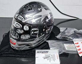 X-Lite X-901 ( Nolan) Stripes wit maat M.