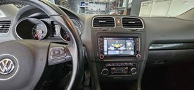 7 inch android, carplay, navigatie radio, navigatie VW Golf 5 en 6