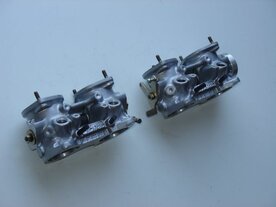 Throttle body 45 mm, lengte 80 mm met flens, met injectorgaten