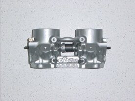 Throttle body 45 mm, lengte 80 mm zonder flens, met injectorgaten