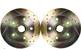 Set sportremschijven achterzijde 226 mm steek 5 x 100