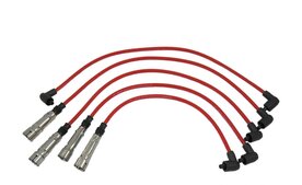 Rode bougiekabelset 8V smallblock ( G40) Bolku Tuning