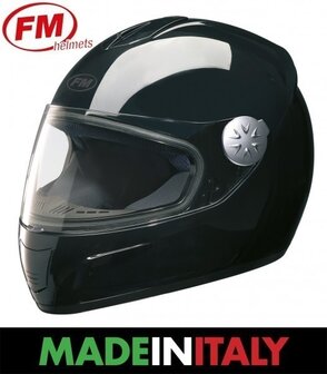FM Helmets RS 51 zwart metallic maat L