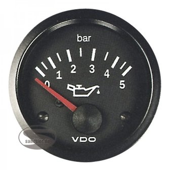 VDO Cockpit Vision oliedrukmeter 0-5 bar
