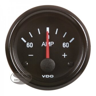 VDO Cockpit Vision amperemeter