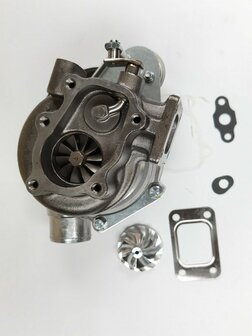 GT2871 Billet T25 Turbo met wastegate.