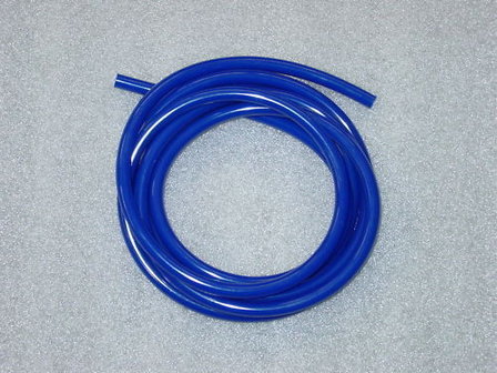 3 mm blauwe siliconeslang 