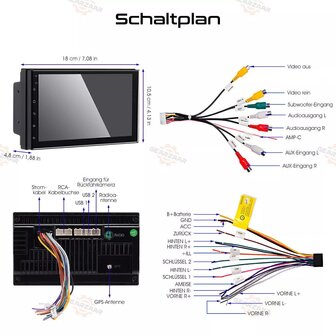 7 inch android, carplay, navigatie radio 1 din, navigatie, camera