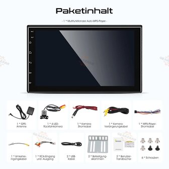 7 inch android, carplay, navigatie radio 1 din, navigatie, camera