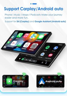 9 inch android, carplay, navigatie radio, navigatie VW Up 2015-2023