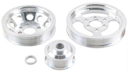 Set aluminium poelies VAG 1.8 20VT motor