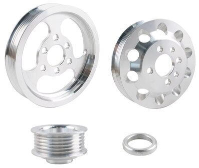 Set aluminium poelies VAG 1.8 20VT motor