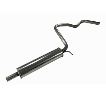 RVS uitlaatsysteem Golf 7 1.4 Turbo