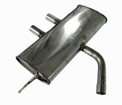 RVS uitlaatsysteem Golf 7 1.4 Turbo