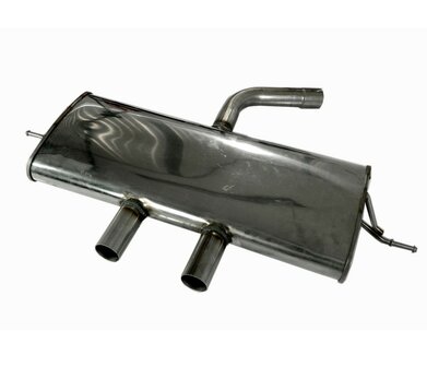 RVS uitlaatsysteem Golf 7 1.4 Turbo