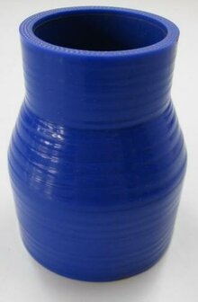 Reduceerslang silicone blauw 57-51 mm