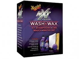 Meguiars Nxt Wash &amp; Wax Kit pakket