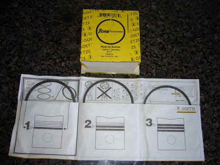 Set zuigerveren 20VT 81,00 mm