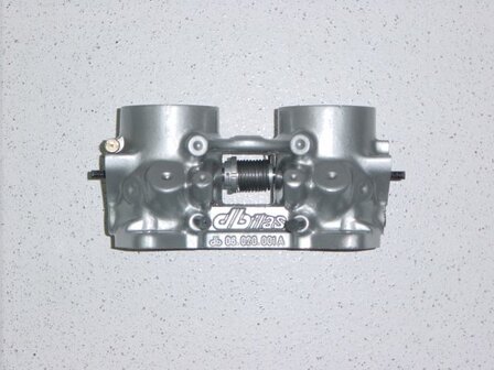 Throttle body 45 mm, lengte 80 mm zonder flens, met injectorgaten