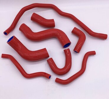 Silicone slangenset 2.0T FSI 2003-2009 rood