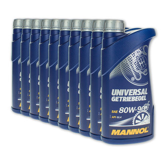 2 x 1 liter Mannol 80W90 versnellingsbakolie