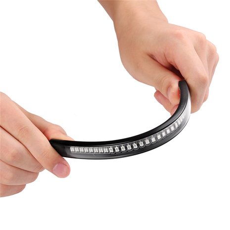 Universeel flexibel plakbare ledstrip achterlicht/ knipperlicht