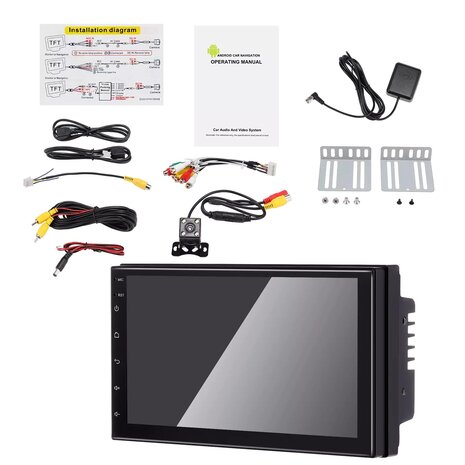 7 inch android, carplay, navigatie radio 1 din, navigatie, camera