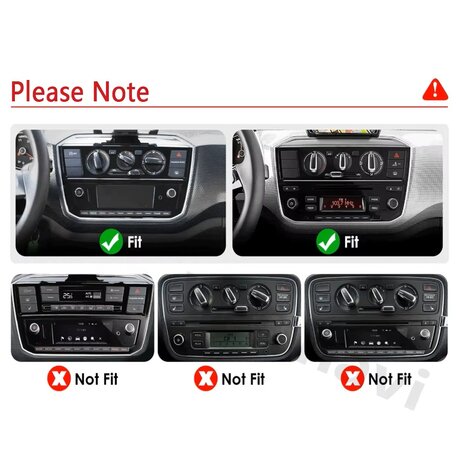 9 inch android, carplay, navigatie radio, navigatie VW Up 2015-2023