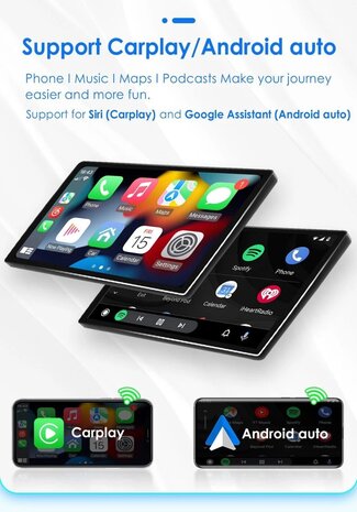 9 inch android, carplay, navigatie radio, navigatie VW Up 2015-2023