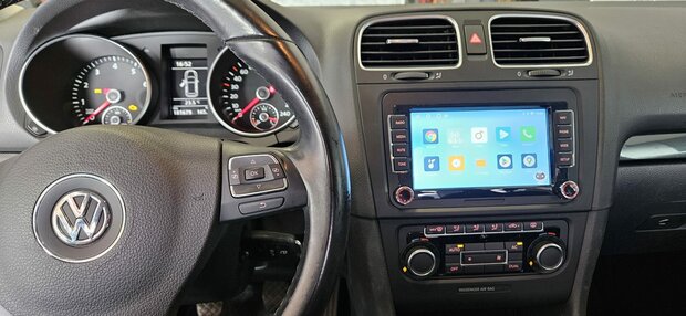 7 inch android, carplay, navigatie radio, navigatie VW Golf 5 en 6