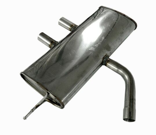 RVS uitlaatsysteem Golf 7 1.4 Turbo