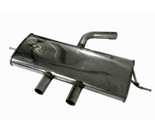 RVS uitlaatsysteem Golf 7 1.4 Turbo