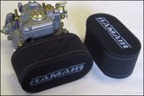 Set Ramair luchtfilters carburateurs/ gasklephuizen_