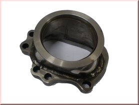 76 mm V-bandflens voor downpipe 5 gaats voor GT2860-GT2871 turbo's