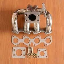 Rvs turbo uitlaatspruitstuk VW 1.8- 2.0 16V