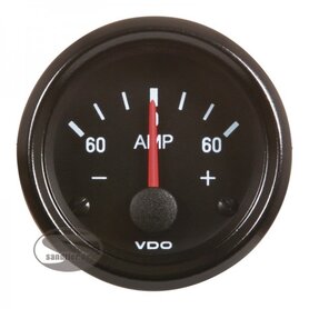 VDO Cockpit Vision amperemeter