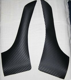 Carbon steenslagfolie voor Golf 1 cabrio met Clipperset ( dikke bumpers). Set links en rechts! Carbon steenslagfolie voor Golf 1 cabrio met Clipperset ( dikke bumpers). Set links en rechts!