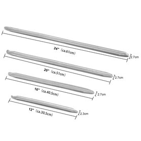 Set van 4 Bandijzers