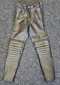 Leren dames motorbroek maat 36-38 Louis NIEUW