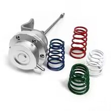Universele wastegate actuator aluminium met 5 verschillende veren zilver
