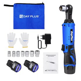 Accu ratel/ schroefmachine met 2 accu's