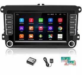 7 inch android, carplay, navigatie radio, navigatie VW Polo, Golf 5,6, Touran, Passat, Tiguan, Seat, Skoda