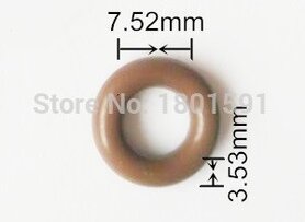 Set rubberen afdichtringen injectoren VW 2H, PF, PB, 1P, RV, PG enz Set rubberen afdichtringen injectoren VW 2H, PF, PB, 1P, RV, PG enz