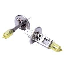 H1 geel/goud koplampenset  H1 geel/goud koplampenset