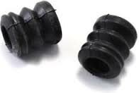 Set van 2 harmonicahoesjes voor/ en achterremklauwen.