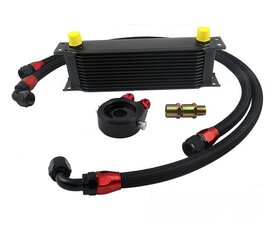 13 rij's oliekoelerset zwart