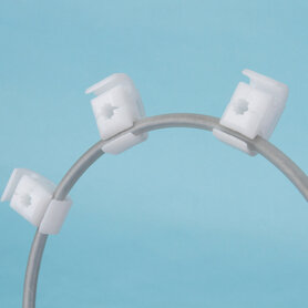 Kunststof klem remleiding