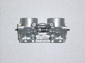 Throttle body 45 mm, lengte 80 mm zonder flens, met injectorgaten