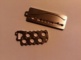 Sleutelhanger rvs VR6